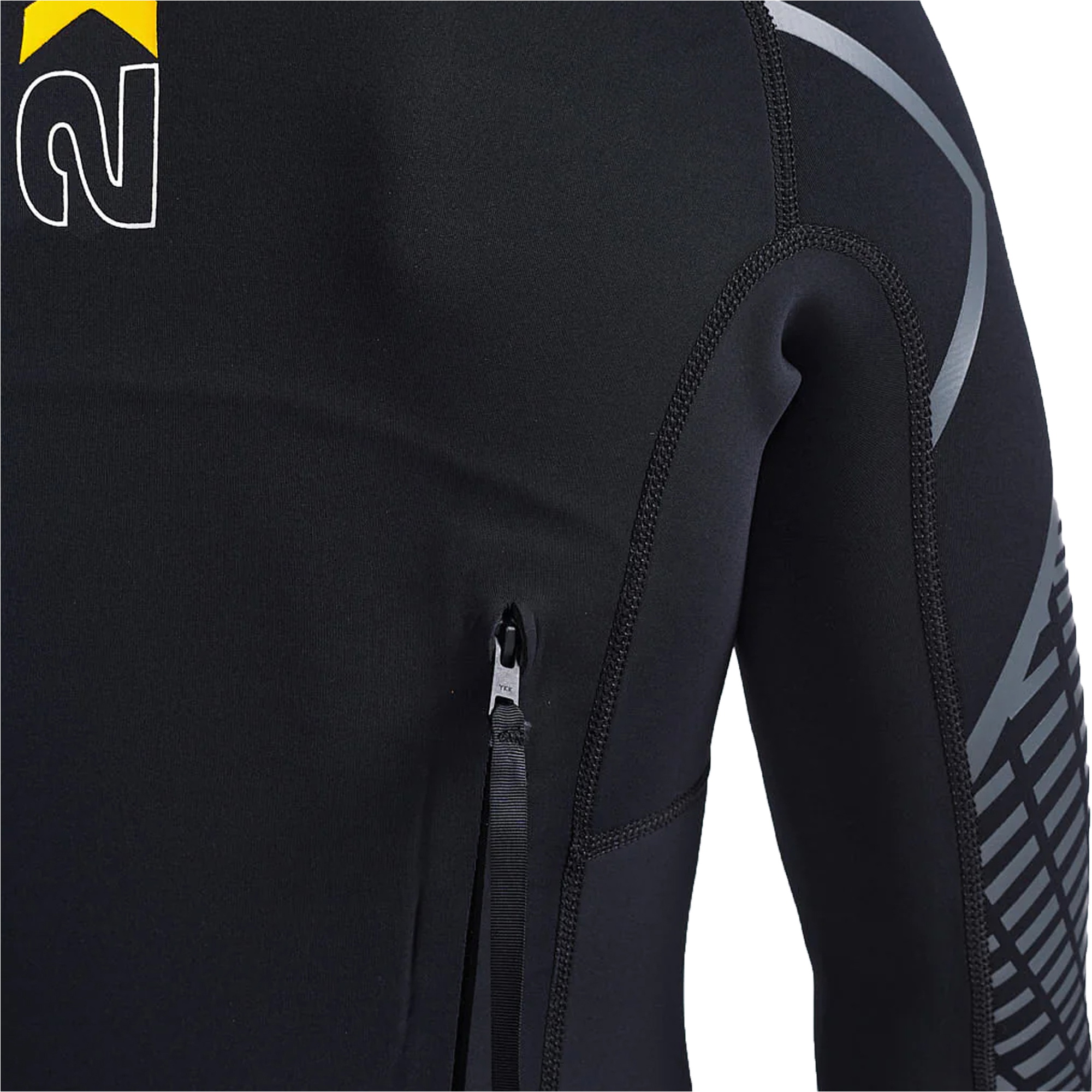 2026 2xu Homem Propel Fato De Banho Swim Run Mw5479c - Preto / Ambição